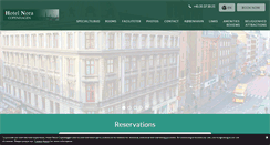 Desktop Screenshot of hotelnora.dk
